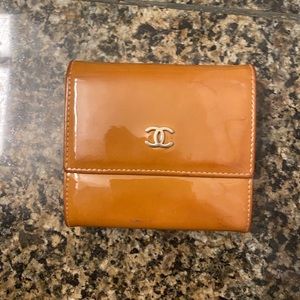 Chanel brown wallet
